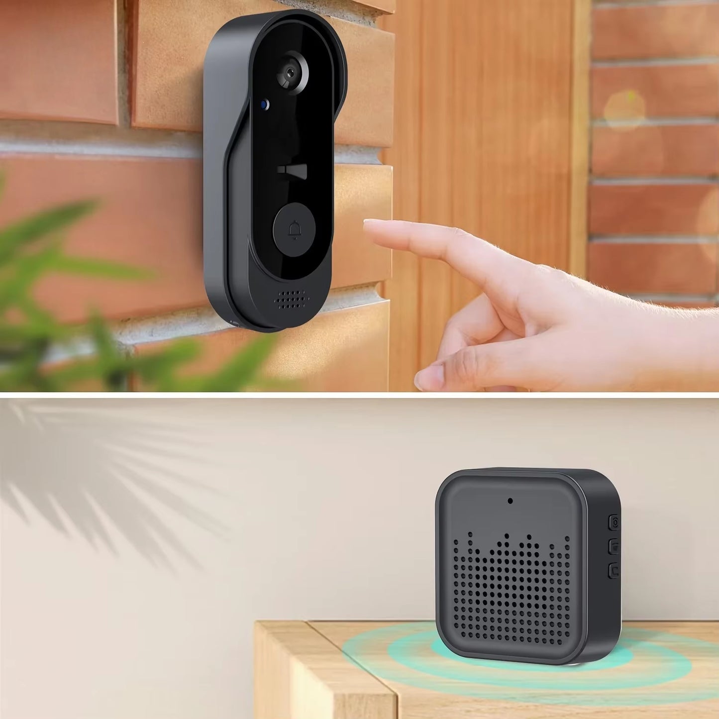 LEAF™ 4K WIFI Doorbell Camera